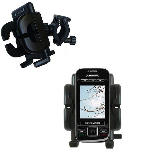 Handlebar Holder compatible with the Kyocera G2GO M2000