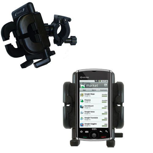 Handlebar Holder compatible with the Kyocera Zio M6000