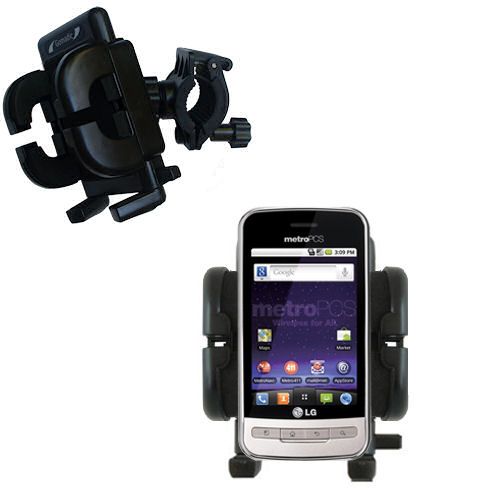 Handlebar Holder compatible with the LG  Optimus M