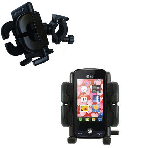 Handlebar Holder compatible with the LG Cookie Fresh (GS290)