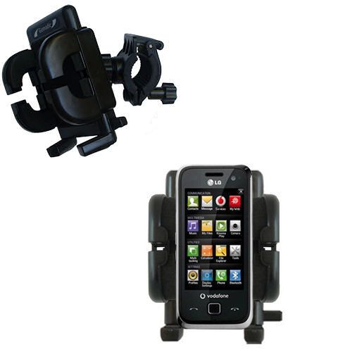 Handlebar Holder compatible with the LG GM750