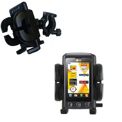 Handlebar Holder compatible with the LG KP500