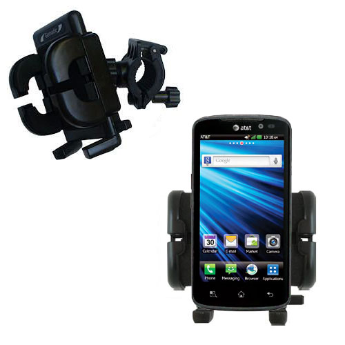 Handlebar Holder compatible with the LG Nitro HD