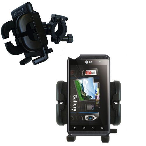 Handlebar Holder compatible with the LG Optimus 3D