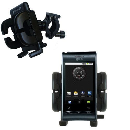 Handlebar Holder compatible with the LG Optimus Black
