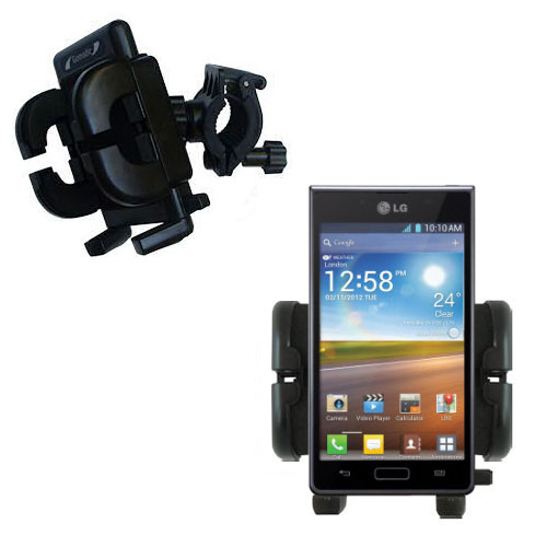 Handlebar Holder compatible with the LG Optimus L7