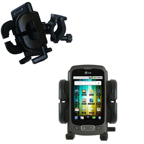 Handlebar Holder compatible with the LG Optimus One