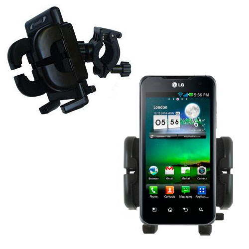 Handlebar Holder compatible with the LG Optimus True HD