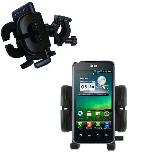 Handlebar Holder compatible with the LG Tegra 2