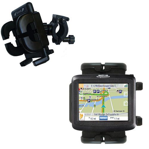 Handlebar Holder compatible with the Magellan Roadmate 1200