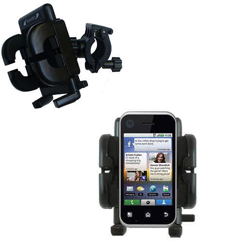 Handlebar Holder compatible with the Motorola Backflip