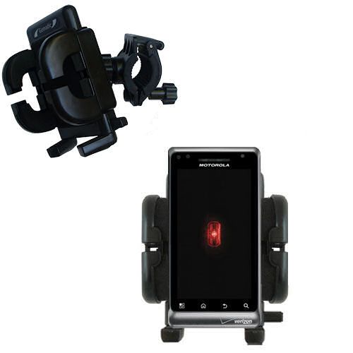 Handlebar Holder compatible with the Motorola Droid Pro