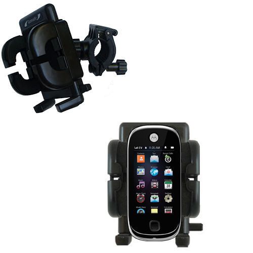 Handlebar Holder compatible with the Motorola Evoke QA4