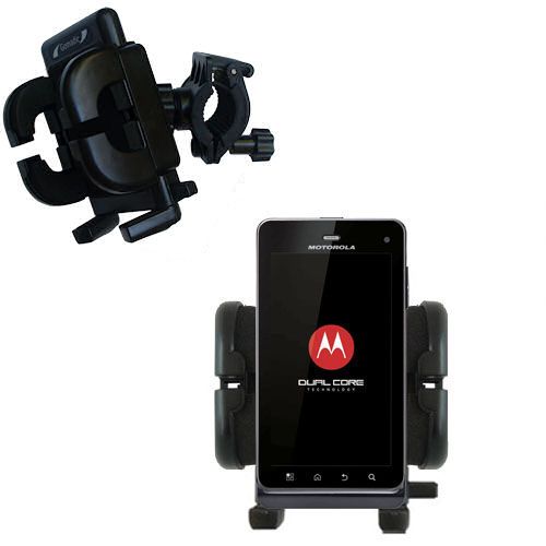 Handlebar Holder compatible with the Motorola MILESTONE 3