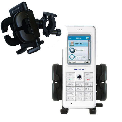 Handlebar Holder compatible with the Netgear Skype Phone SPH101