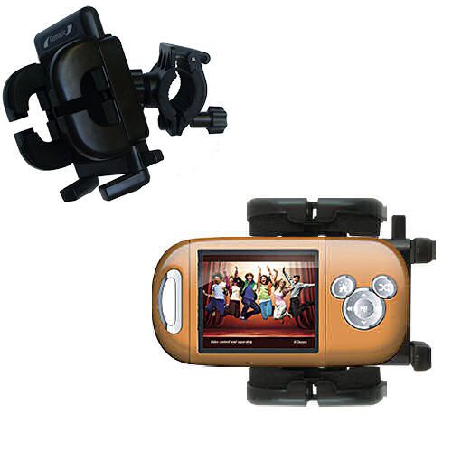 Handlebar Holder compatible with the Nickelodean Digitial Blue Mix Max Player