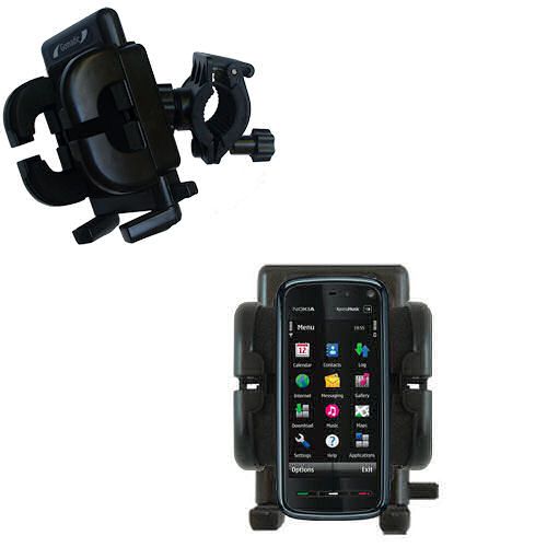 Handlebar Holder compatible with the Nokia 5800 XpressMusic