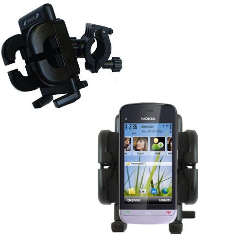 Handlebar Holder compatible with the Nokia C5-06