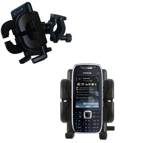 Handlebar Holder compatible with the Nokia E75