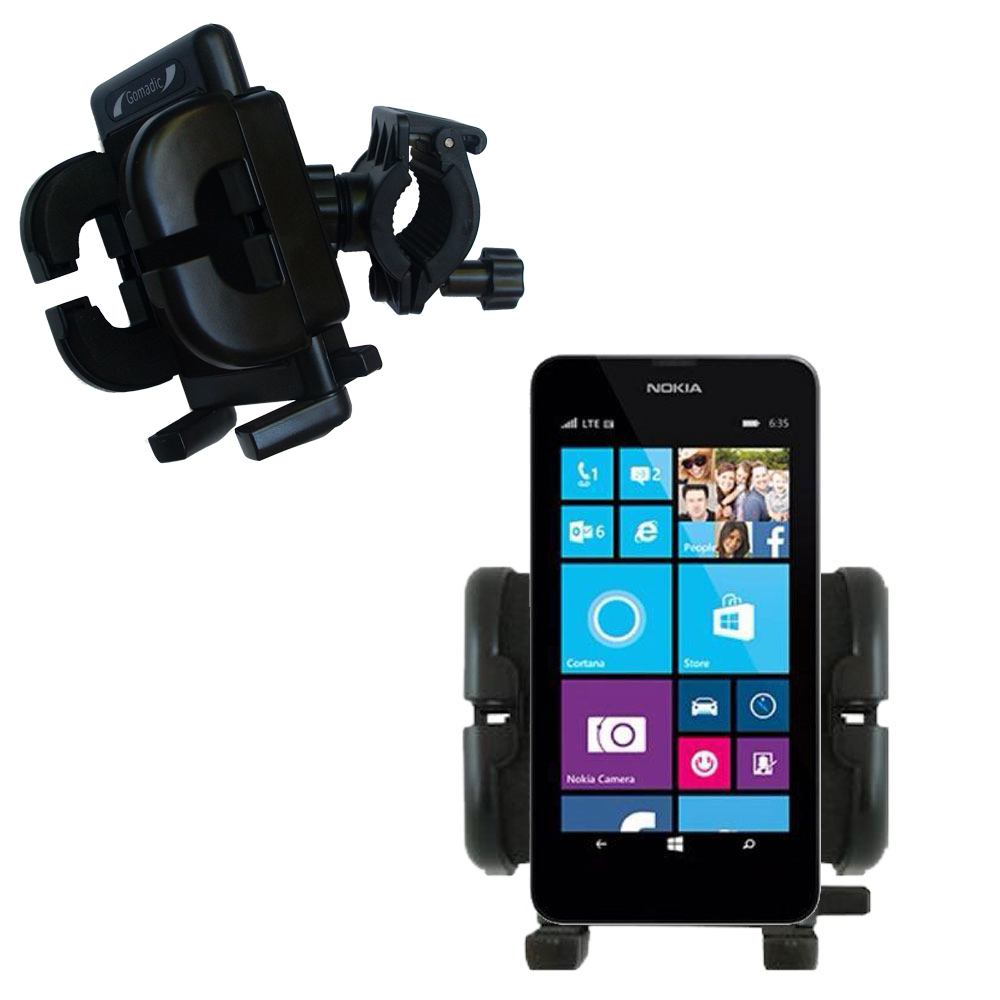 Handlebar Holder compatible with the Nokia Lumia 635