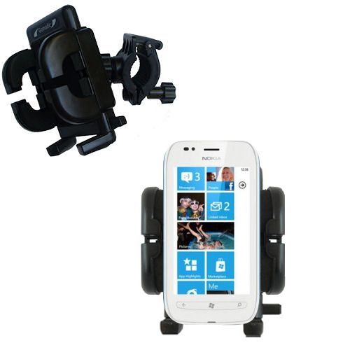 Handlebar Holder compatible with the Nokia Lumia 710