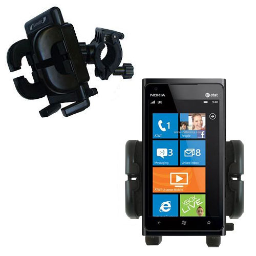 Handlebar Holder compatible with the Nokia Lumia 910