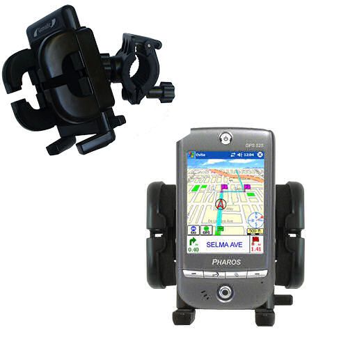 Handlebar Holder compatible with the Pharos GPS 525P