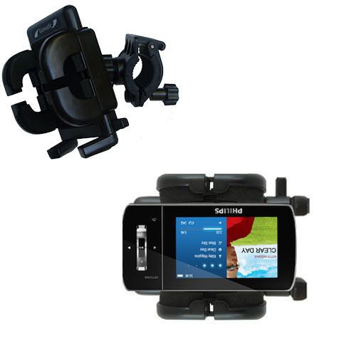 Handlebar Holder compatible with the Philips GoGear Muse