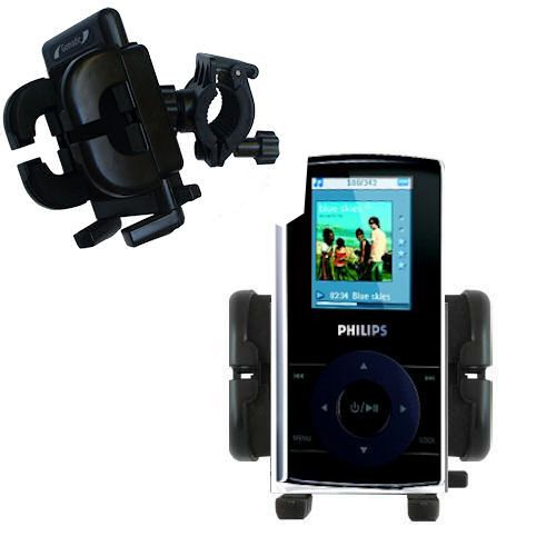 Handlebar Holder compatible with the Philips GoGear SA5125/37