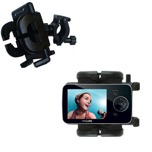 Handlebar Holder compatible with the Philips GoGear SA5225BT