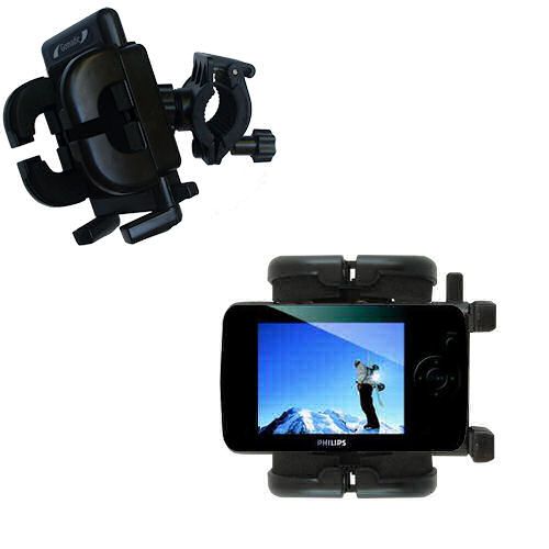 Handlebar Holder compatible with the Philips GoGear SA6185/37