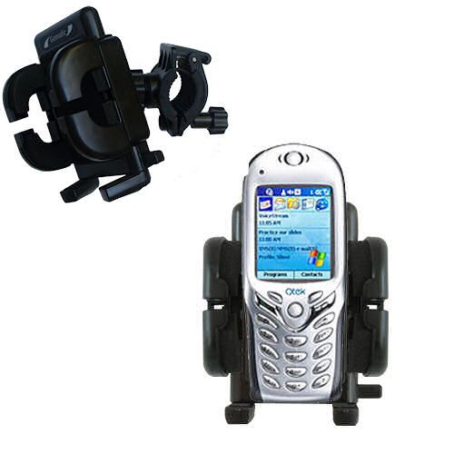Handlebar Holder compatible with the Qtek 8080 Smartphone