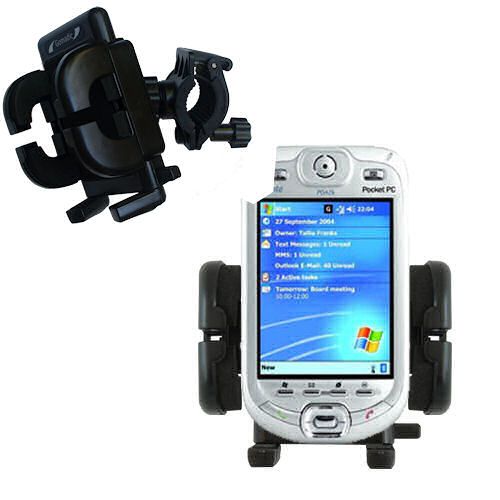 Handlebar Holder compatible with the Qtek 9090 Smartphone