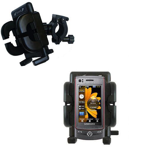 Handlebar Holder compatible with the Samsung GT-S8300 S8300