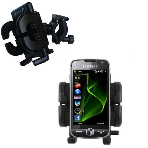 Handlebar Holder compatible with the Samsung Omnia 7
