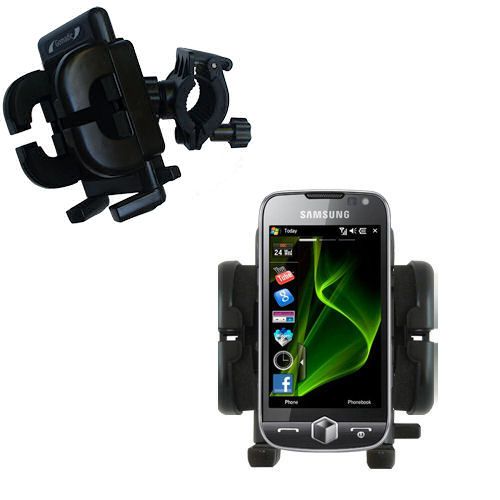 Handlebar Holder compatible with the Samsung Omnia II