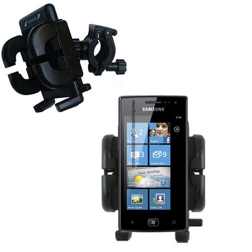 Handlebar Holder compatible with the Samsung Omnia W