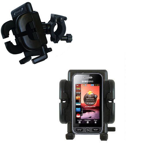 Handlebar Holder compatible with the Samsung s5230 / GT-S 5230