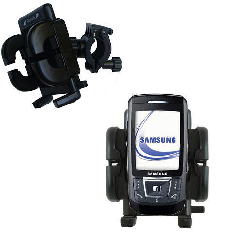 Handlebar Holder compatible with the Samsung SGH-D870