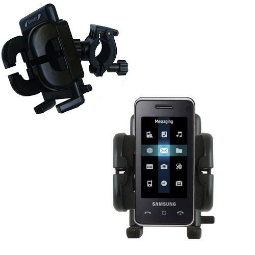 Handlebar Holder compatible with the Samsung SGH-F490