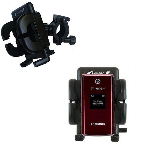 Handlebar Holder compatible with the Samsung SGH-T339