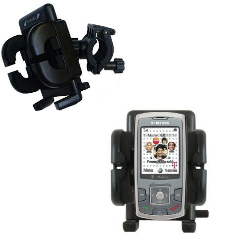 Handlebar Holder compatible with the Samsung SGH-T739