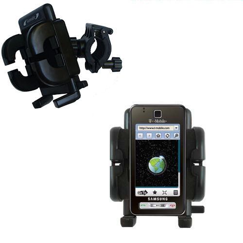 Handlebar Holder compatible with the Samsung SGH-T919