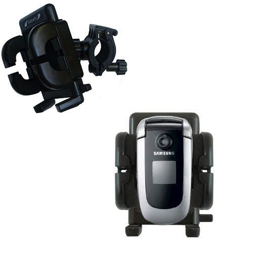 Handlebar Holder compatible with the Samsung SGH-X660