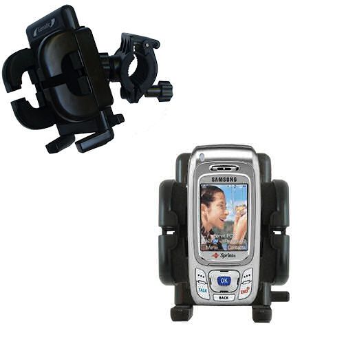 Handlebar Holder compatible with the Samsung SPH-A800