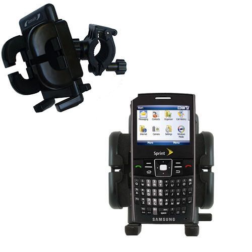 Handlebar Holder compatible with the Samsung SPH-I325