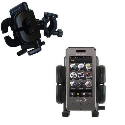 Handlebar Holder compatible with the Samsung SPH-M800