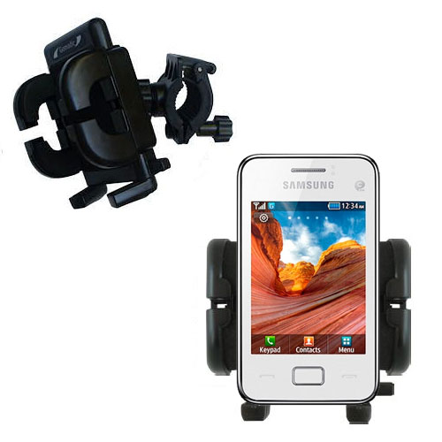 Handlebar Holder compatible with the Samsung Star 3 DUOS