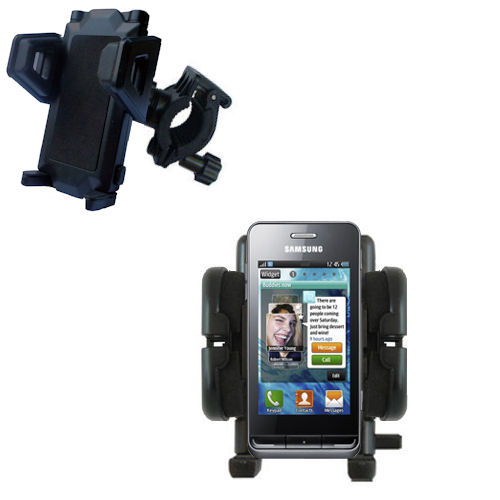 Handlebar Holder compatible with the Samsung Wave 723