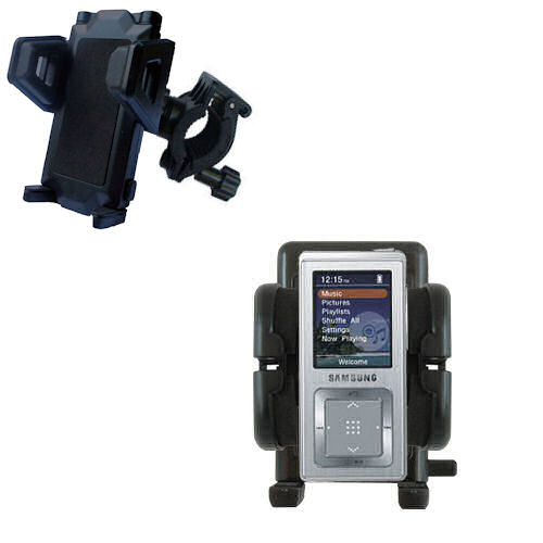 Handlebar Holder compatible with the Samsung YP-Z5